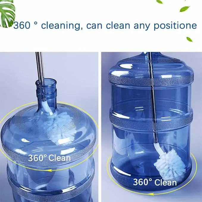 Stainless Steel Water Bottle Cleaning Brush, 360°